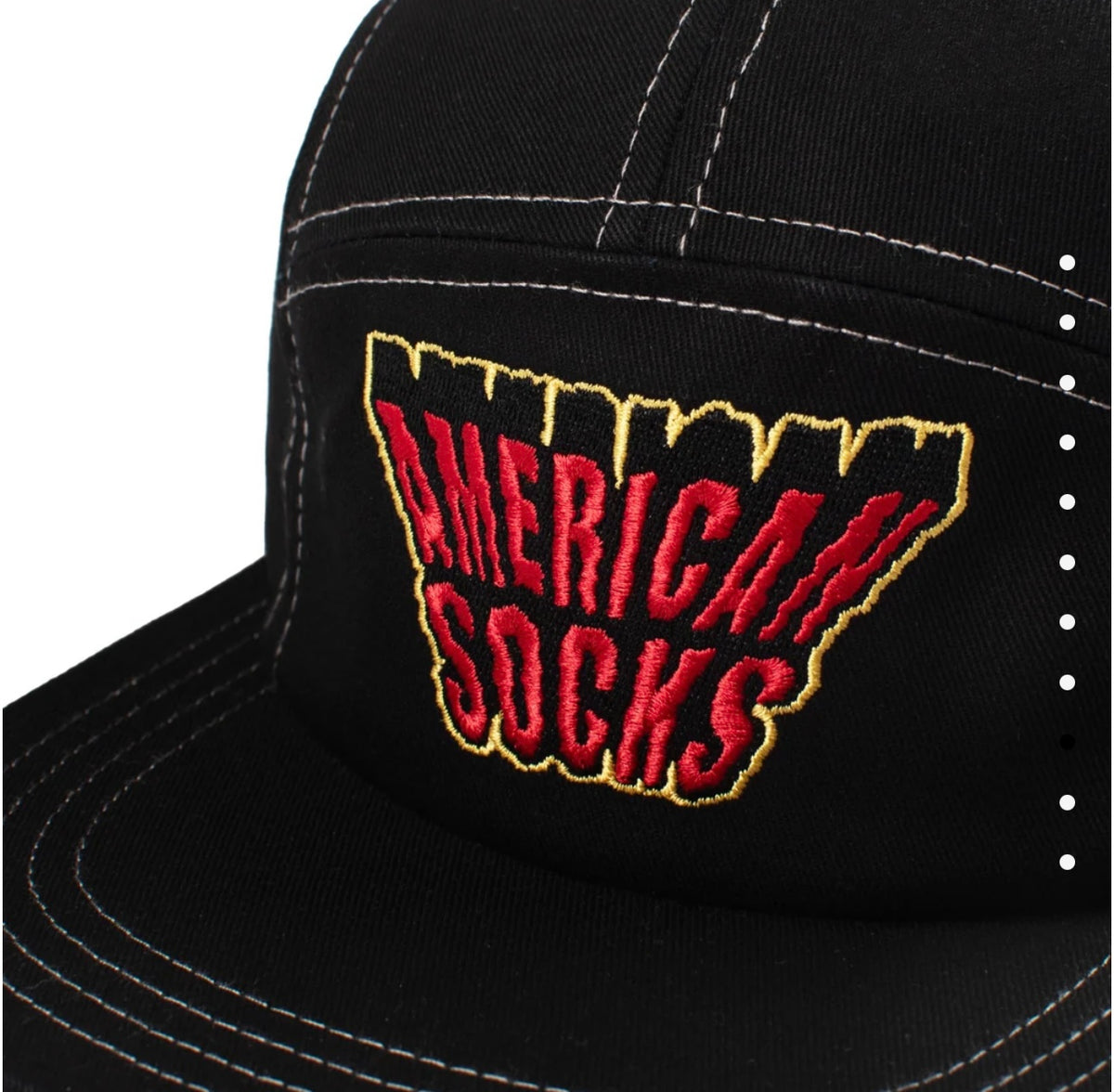 American Socks - Hat Creep Logo Black Red