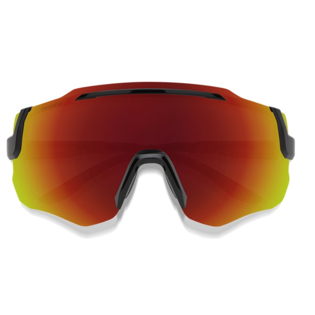 Smith Optics - Sunglasses Momentum Black + ChromaPop Red Mirror Lens