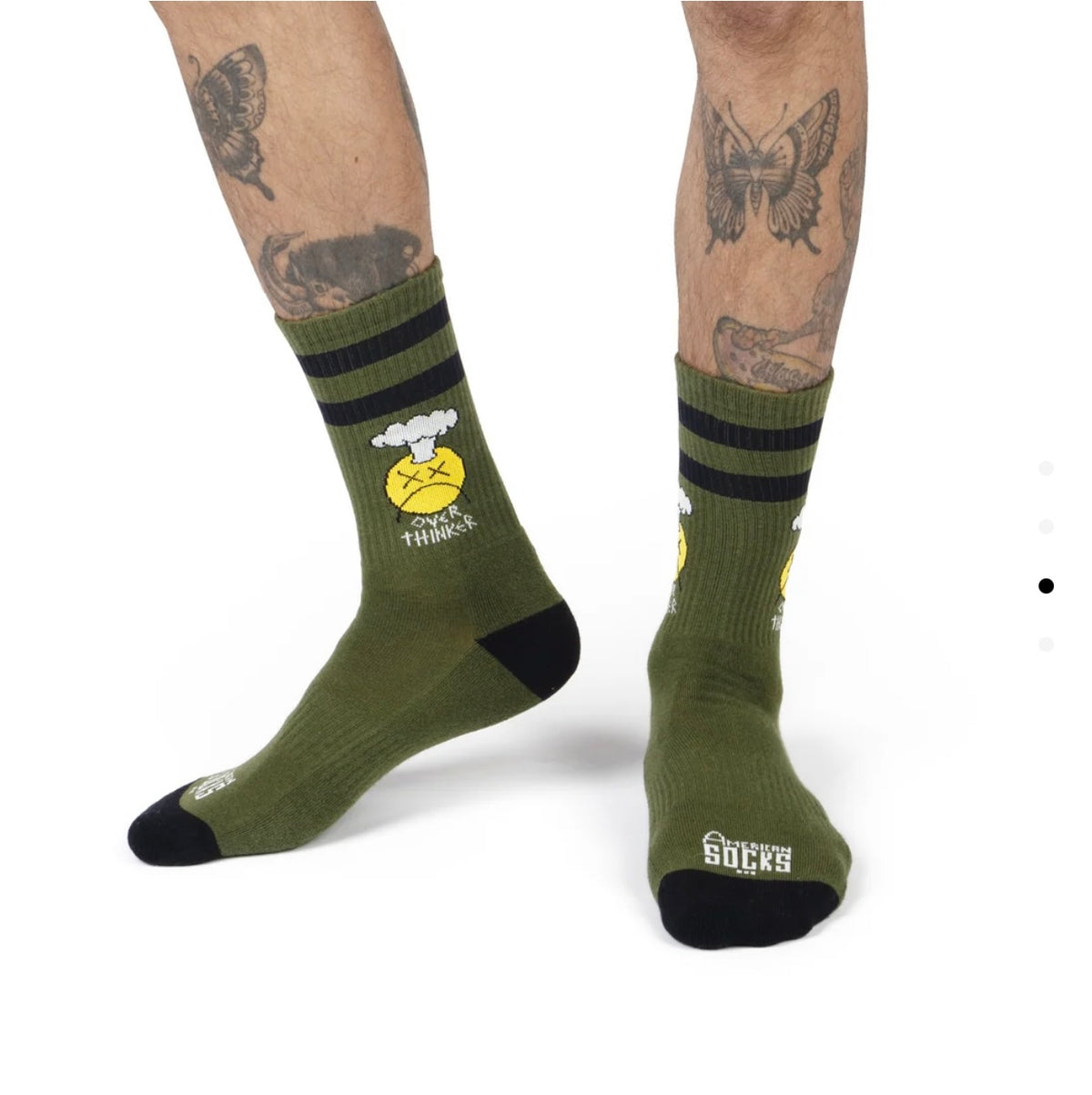 American Socks - Socks Over Thinker Mid High