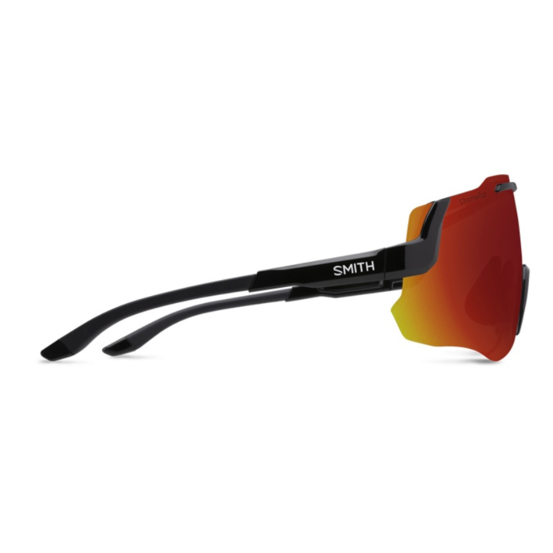 Smith Optics - Sunglasses Momentum Black + ChromaPop Red Mirror Lens