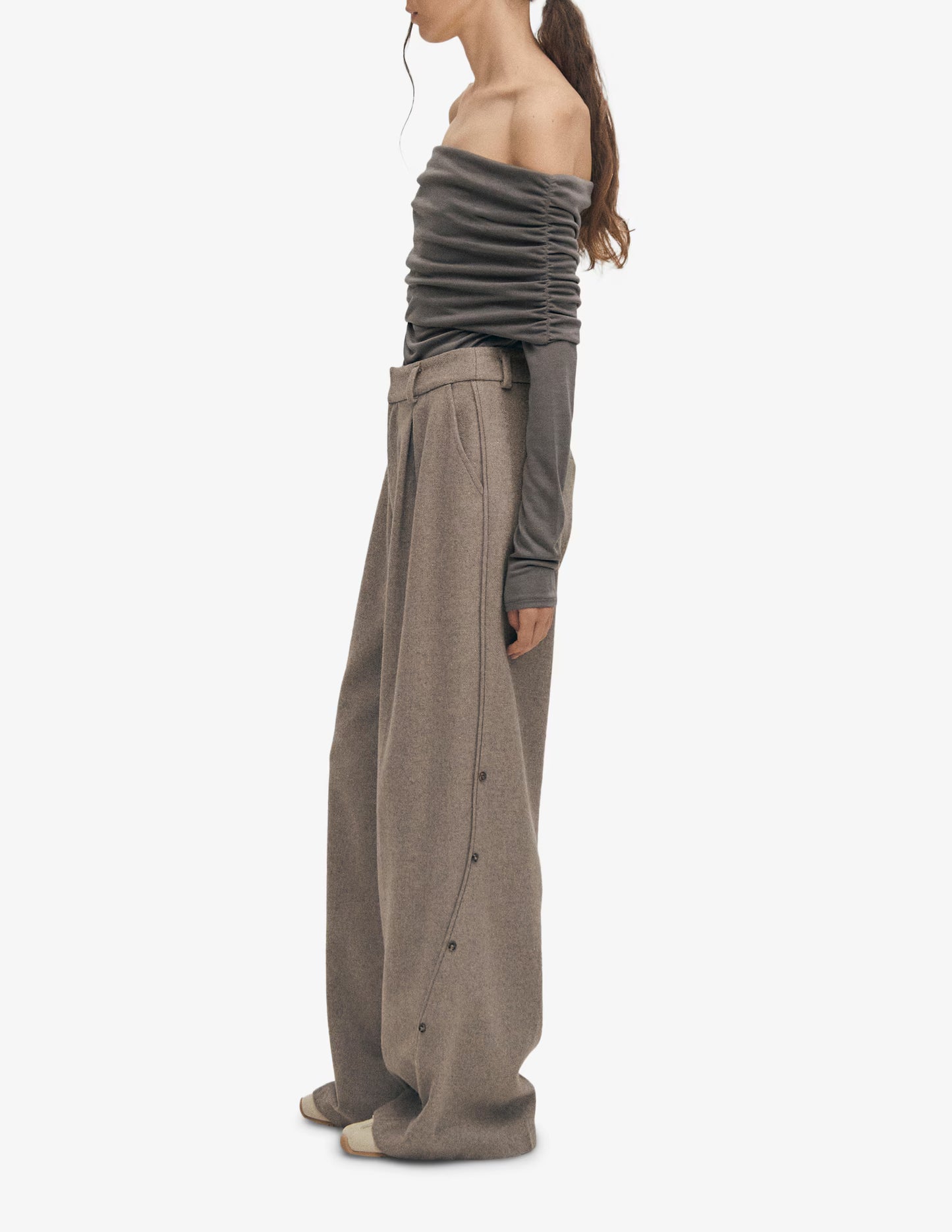 Alohas - Top Emica Dark Grey