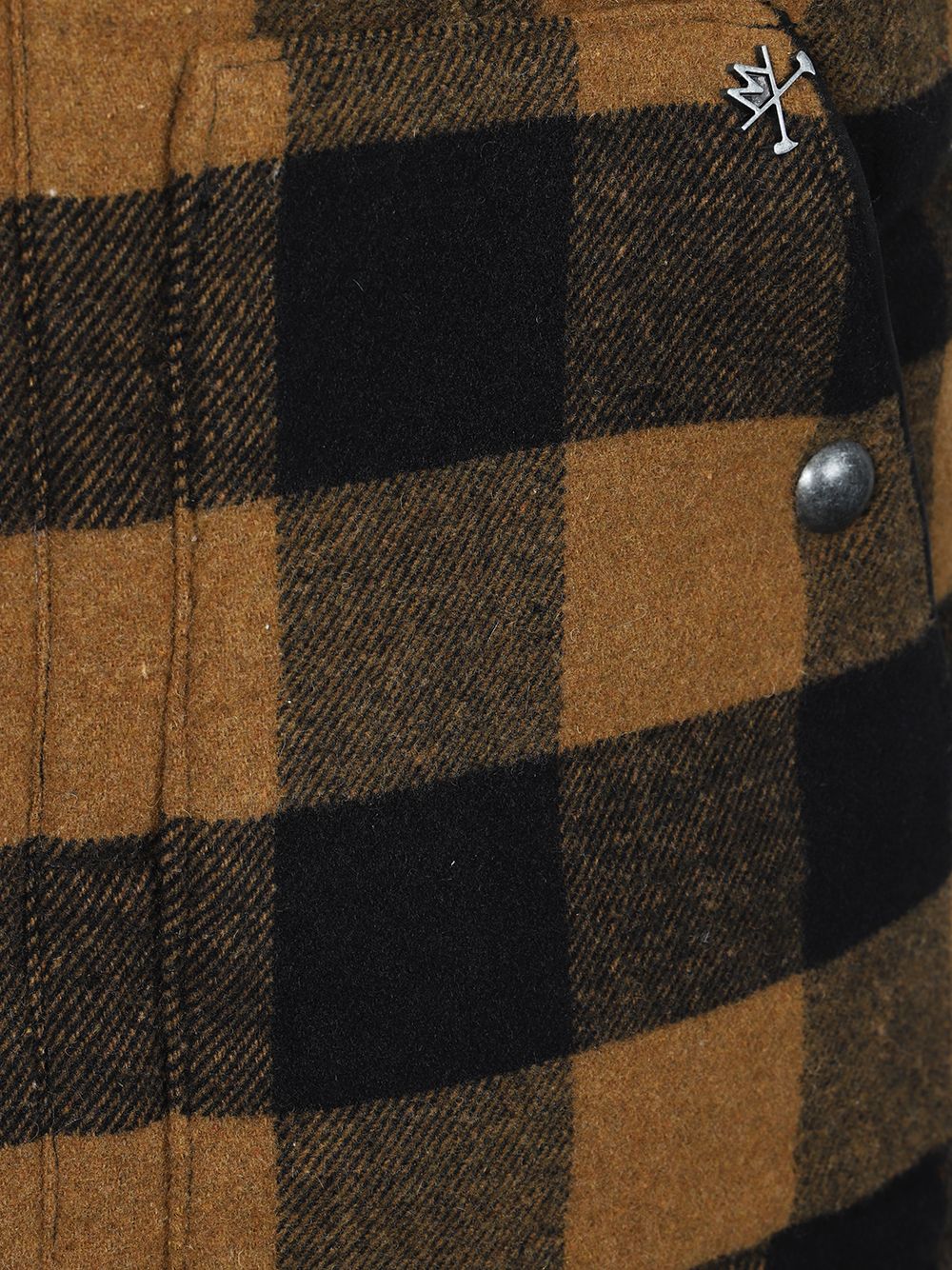 Waxed - Sleeveless VM Barr T Kangaroo/Black