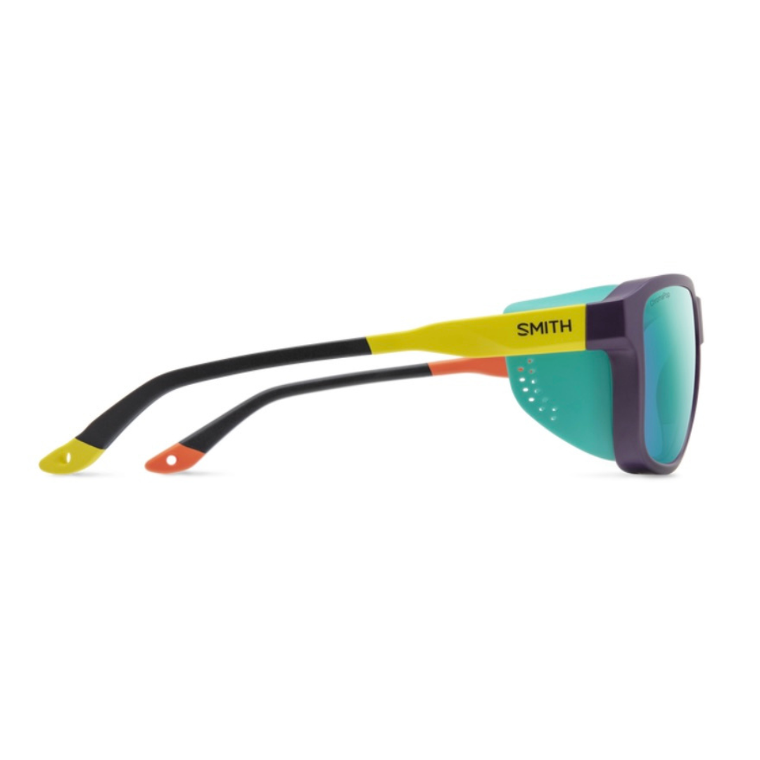 Smith Optics - Sunglasses Embark Matte Purple Cinder Hi Viz + ChromaPop Polarized Opal Mirror Lens