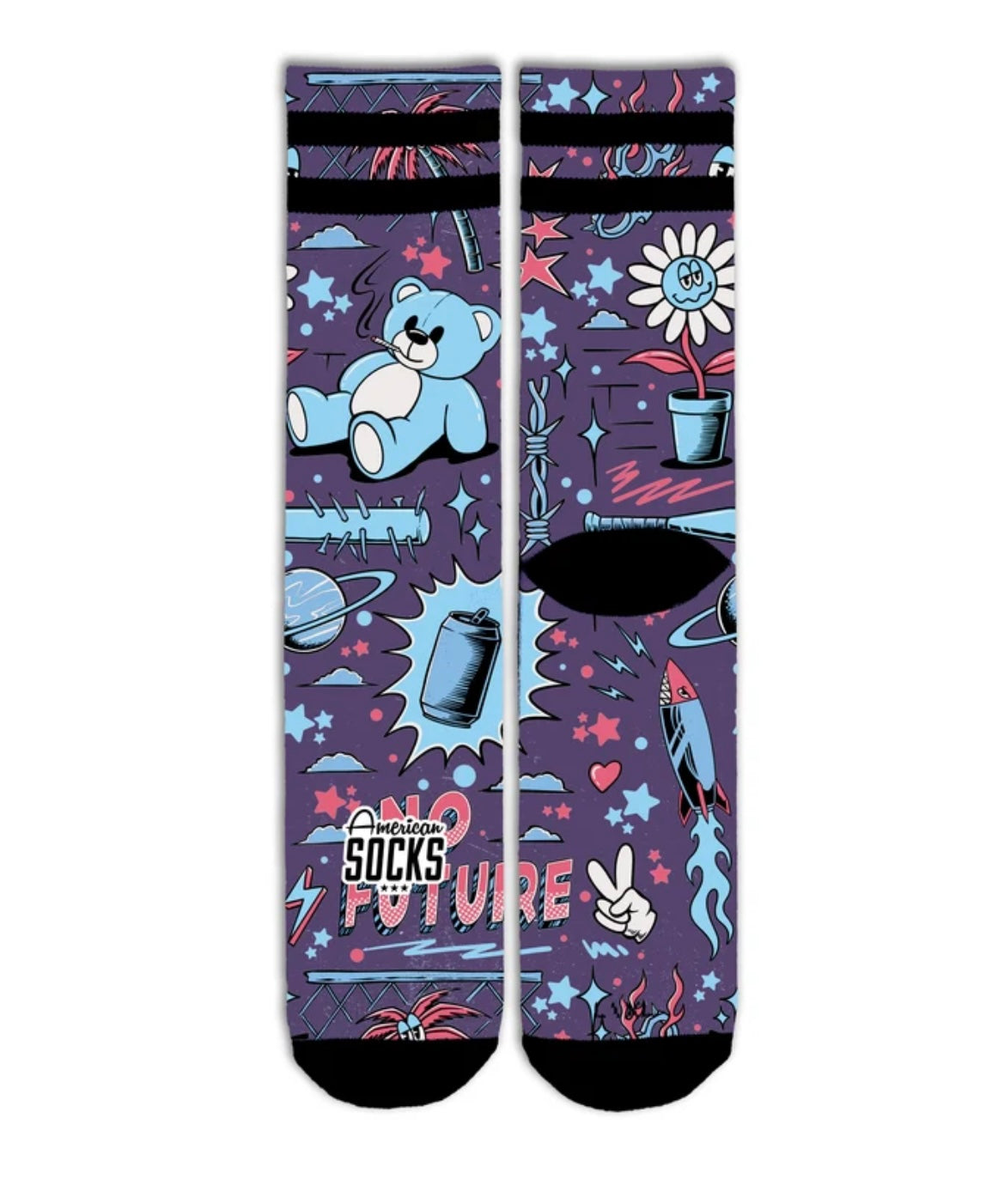 American Socks - Socks No Future Mid High