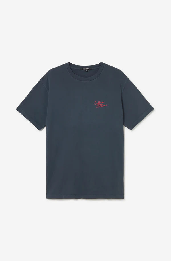 Kaotiko - T-shirt Coffee Time Navy
