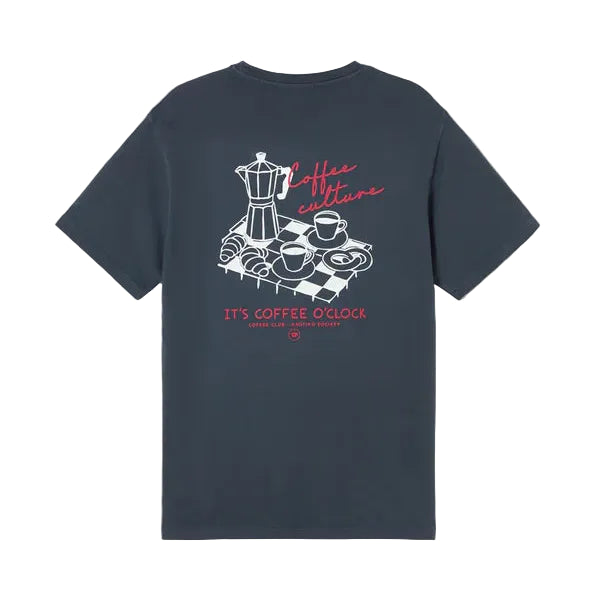 Kaotiko - T-shirt Coffee Time Navy