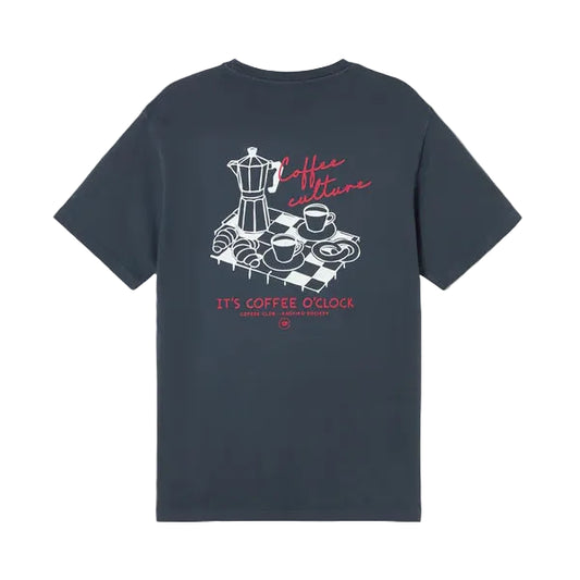 Kaotiko - T-shirt Coffee Time Navy