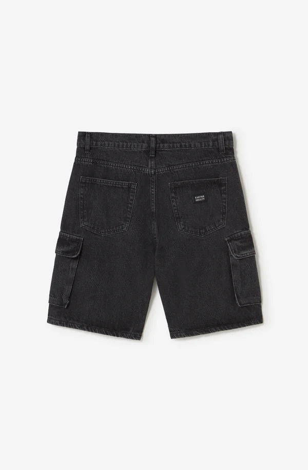 Kaotiko - Shorts Cargo Bonsai Denim Black