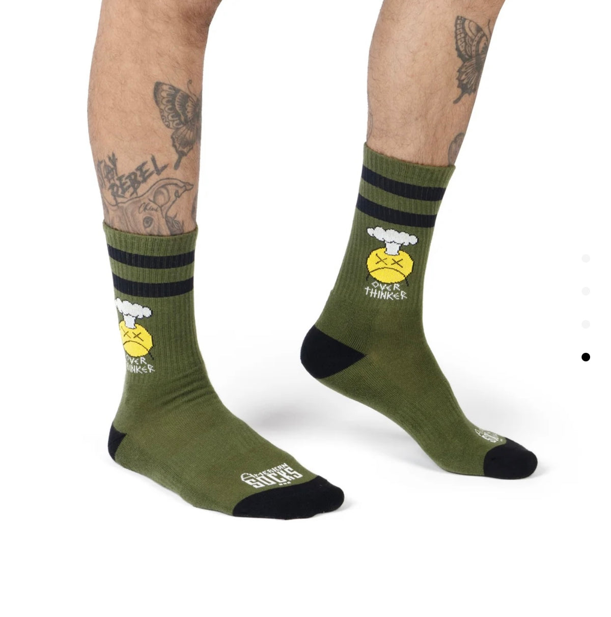 American Socks - Socks Over Thinker Mid High