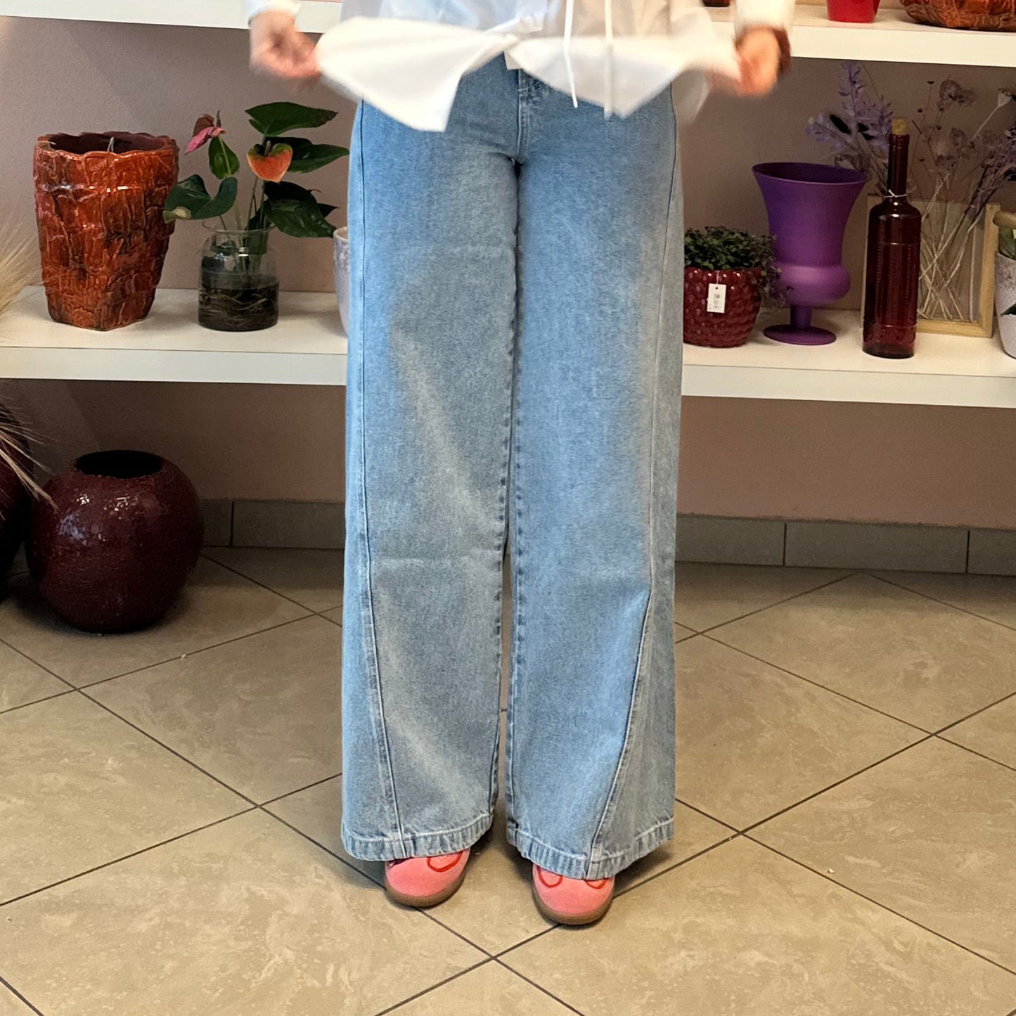 Alohas - Jeans Magda Blue