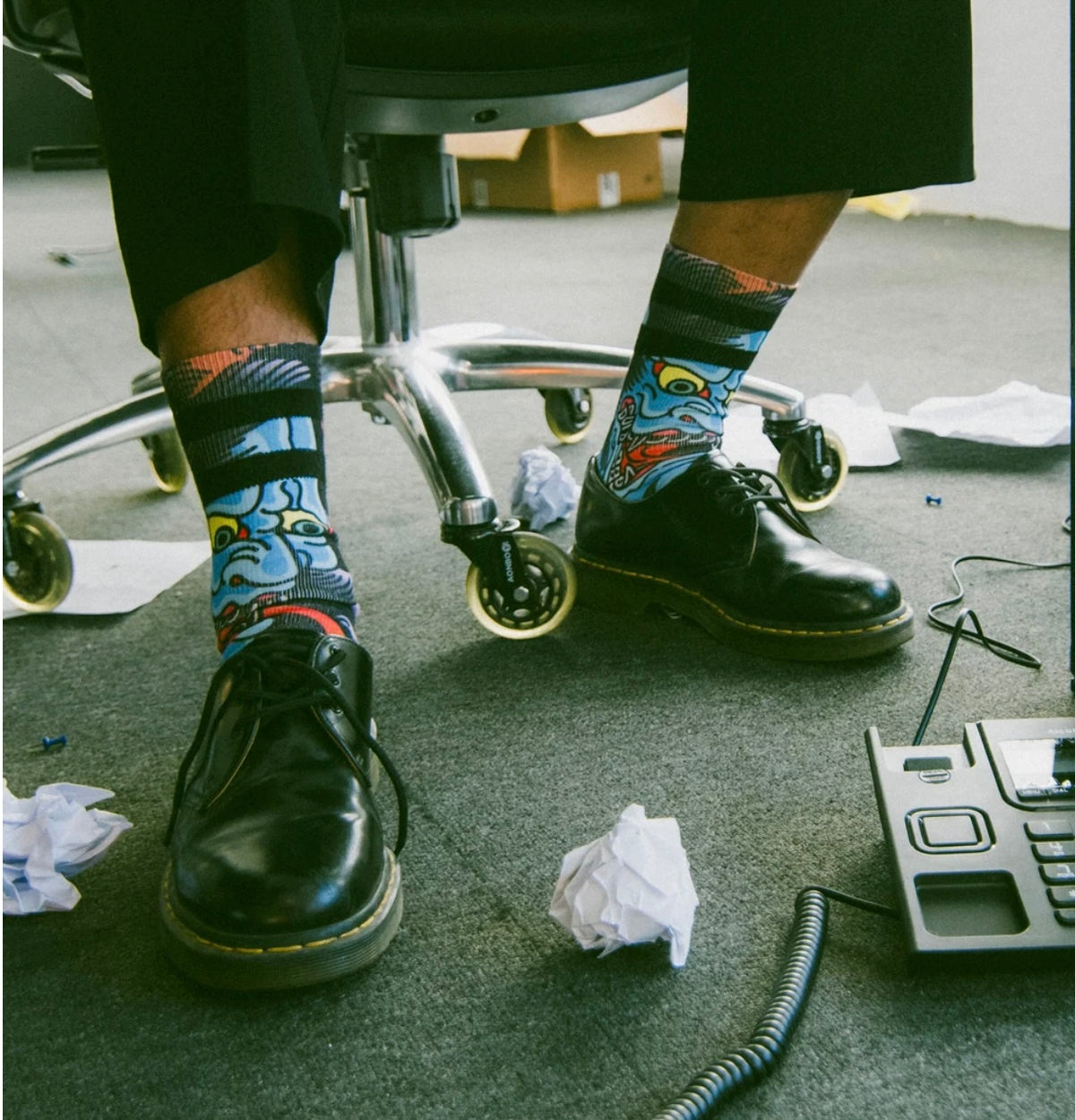 American Socks - Socks Hannya Mid High
