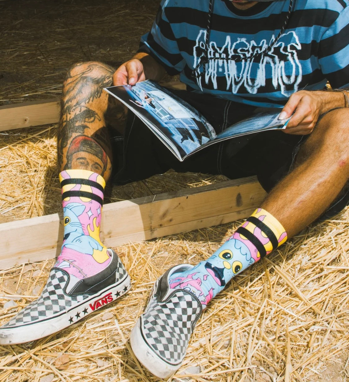 American Socks - Socks Killer Kitties Mid High