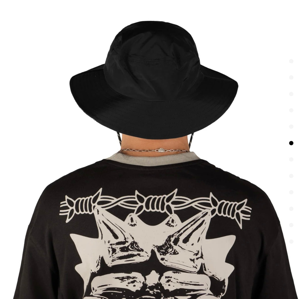 American Socks - Bucket Hat Bone Smasher Black