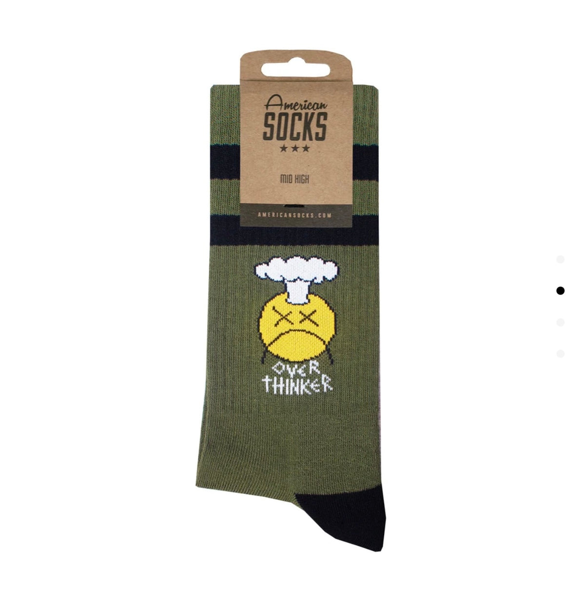 American Socks - Socks Over Thinker Mid High