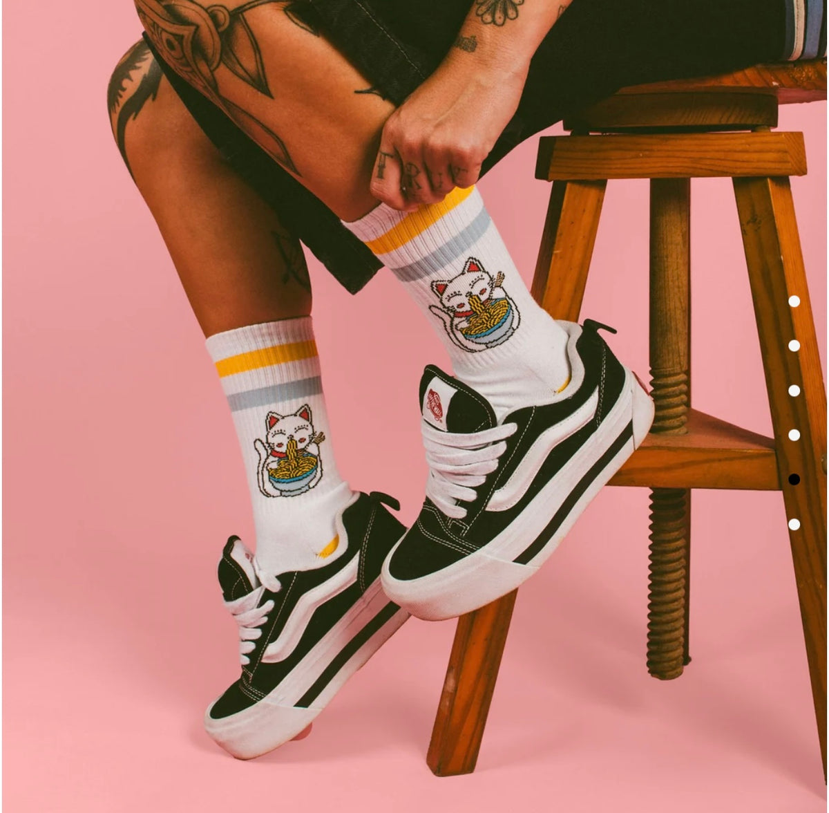 American Socks - Socks Neko Mid Night