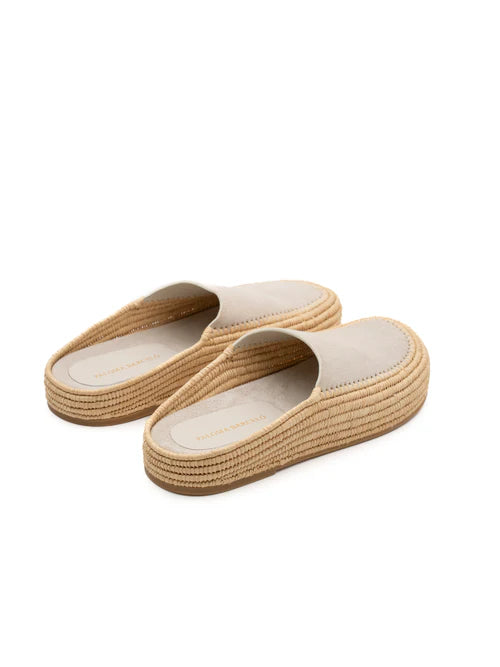 Paloma Barcelo’ - Clog Deba Suede Off White
