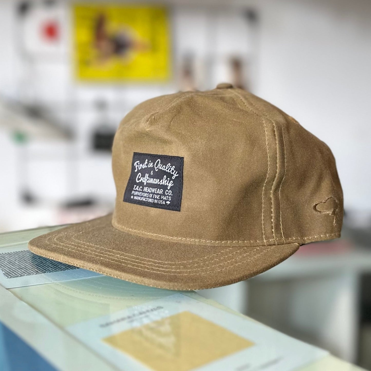 Ampal Creative - Snapback Wax II Khaki