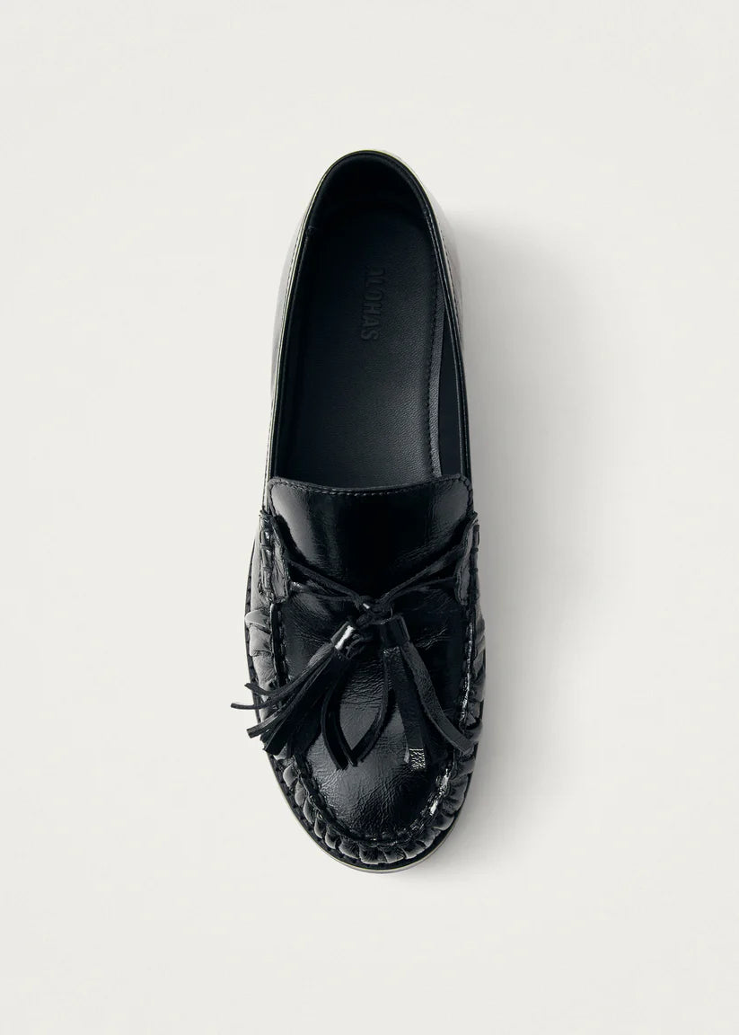 Alohas - Loafers Marietta in Black Leather