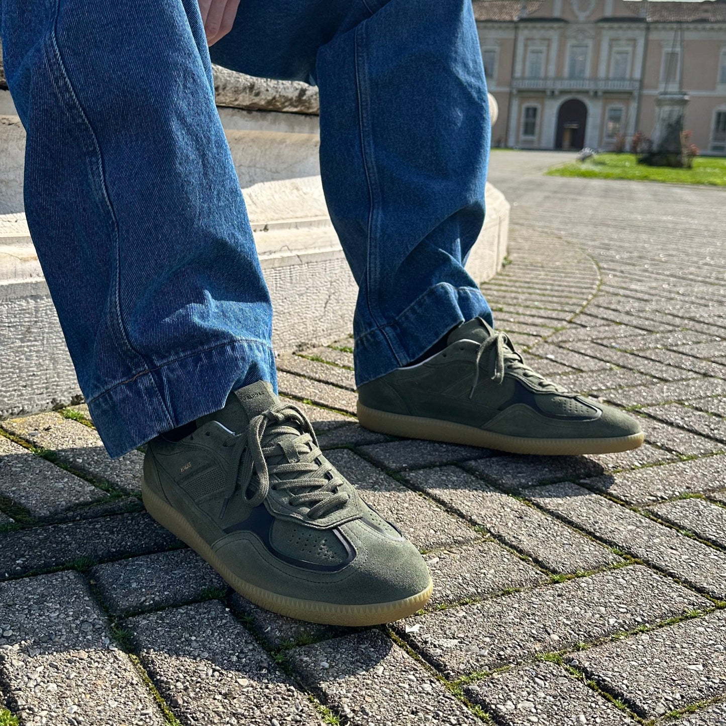 Alohas - Sneaker TB.490 Rife Dusty Olive Leather