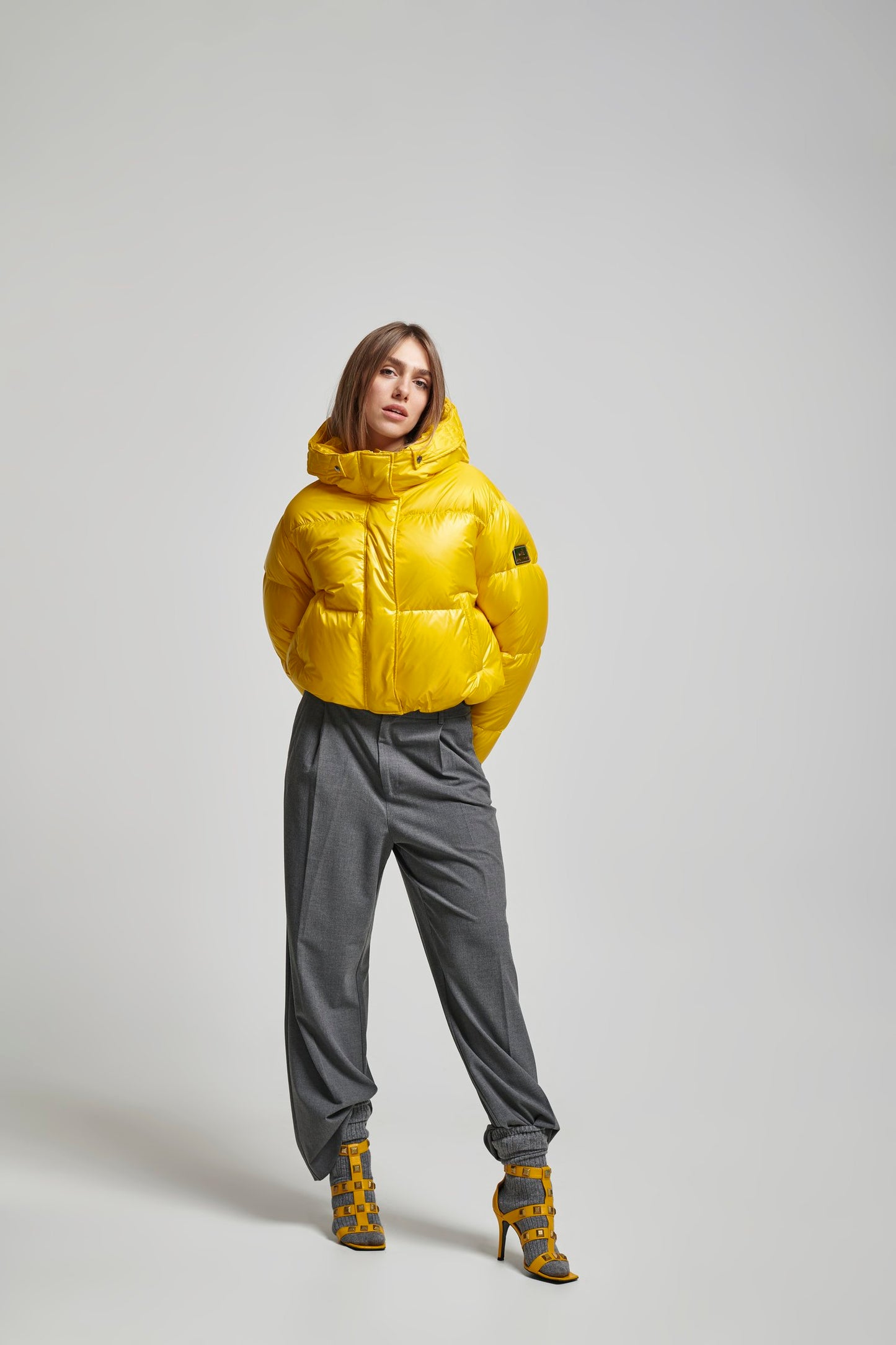 Anitroc - Short Puffer Giorgia Yellow