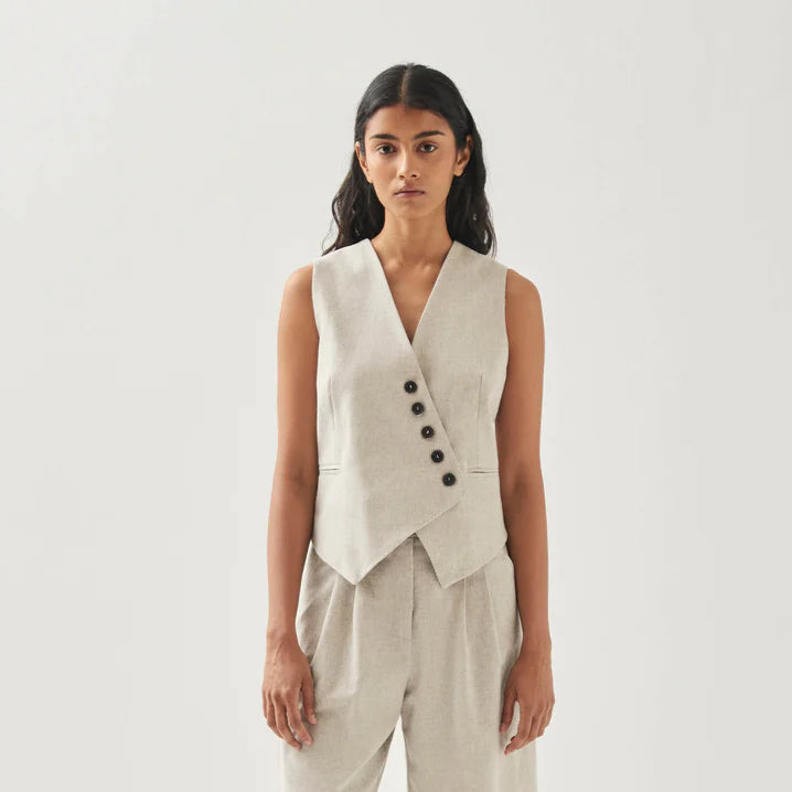 Alohas - Gilet Totti Cream