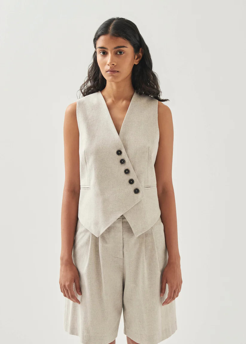 Alohas - Gilet Totti Cream