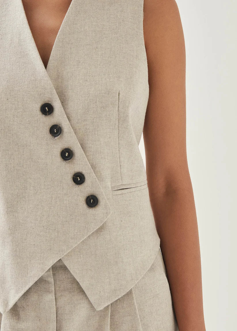 Alohas - Gilet Totti Cream