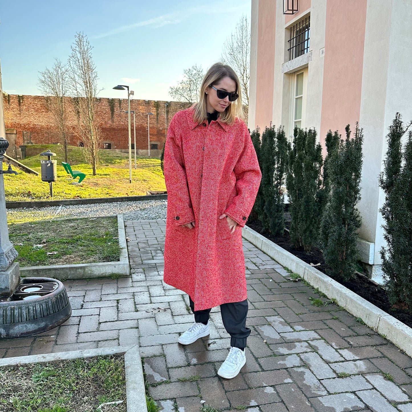 T-Coat - Coat T42 M Boucle Fantasy