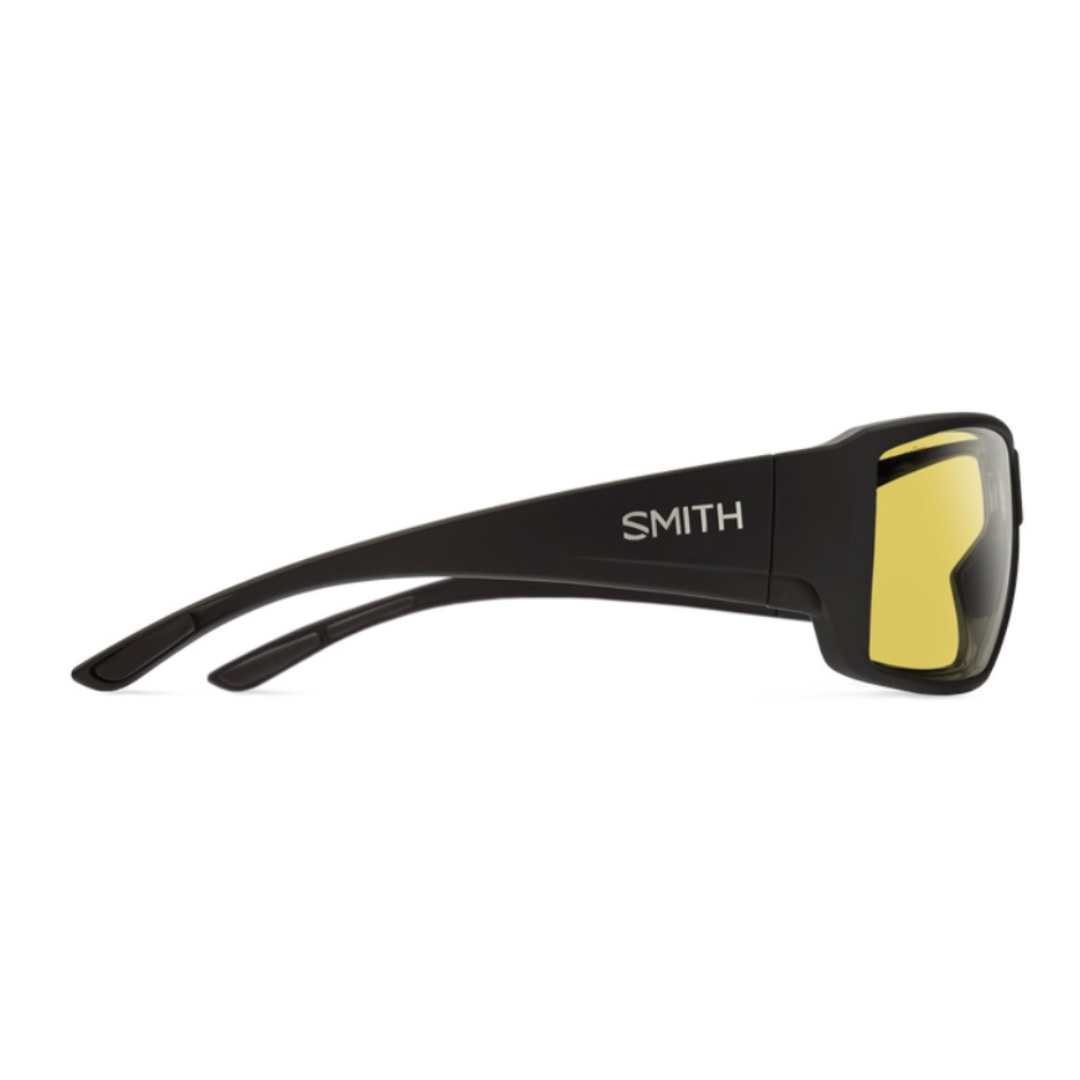 Smith Optics - Sunglasses Guide’s Choice Matte Black + ChromePop Glass Polarized Low Light Yellow Lens