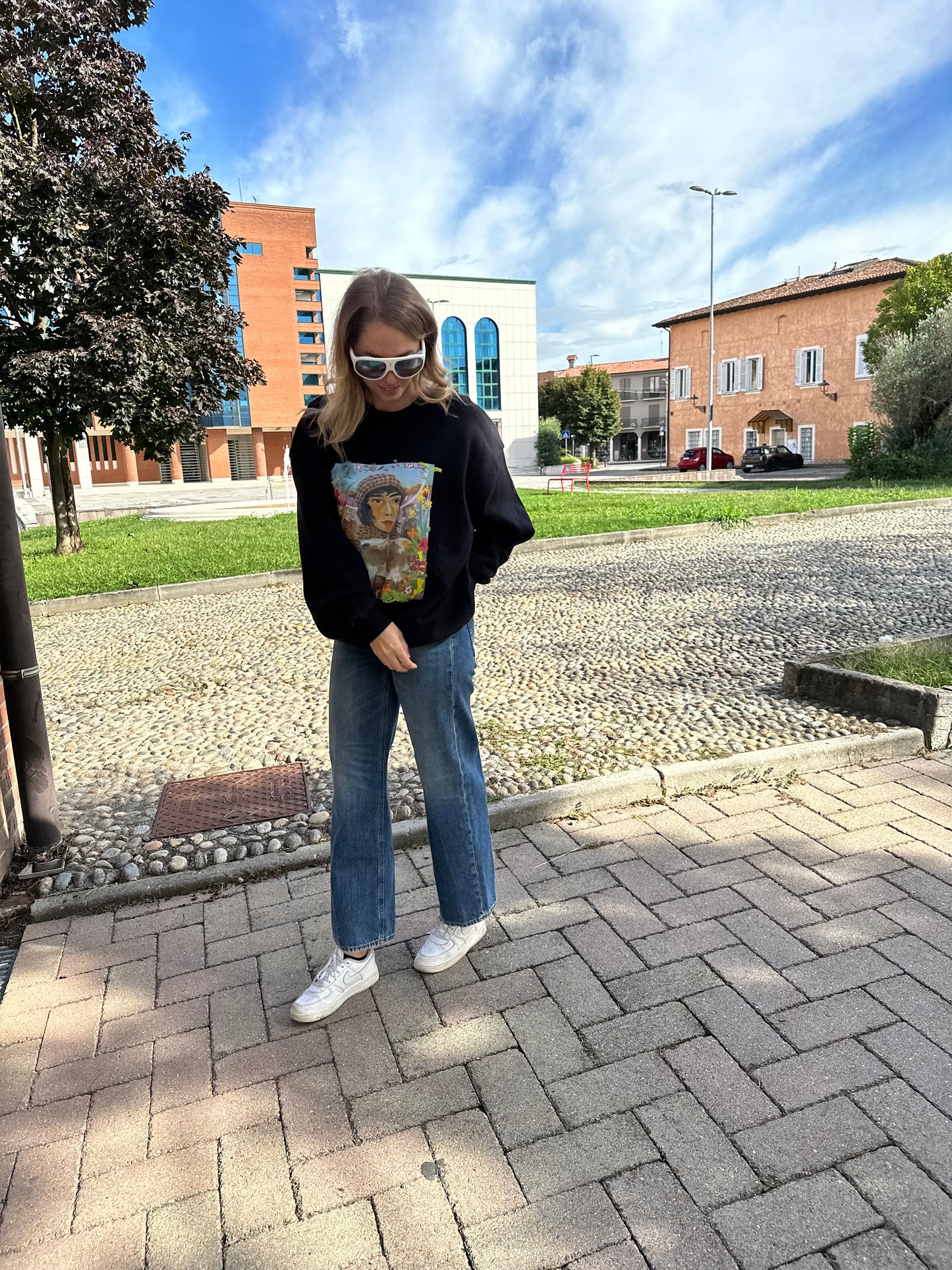 Rita Row - Sweatshirt Wellman Black