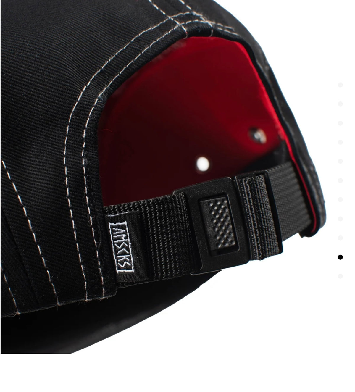 American Socks - Hat Creep Logo Black Red