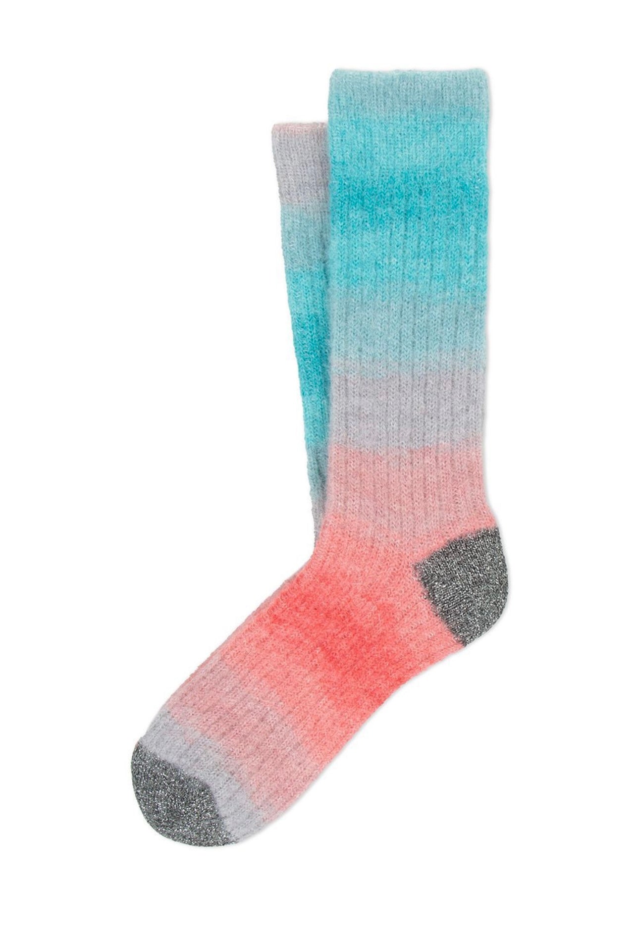 ANT45 - Socks Ranua Shorts in mohair Turquoise