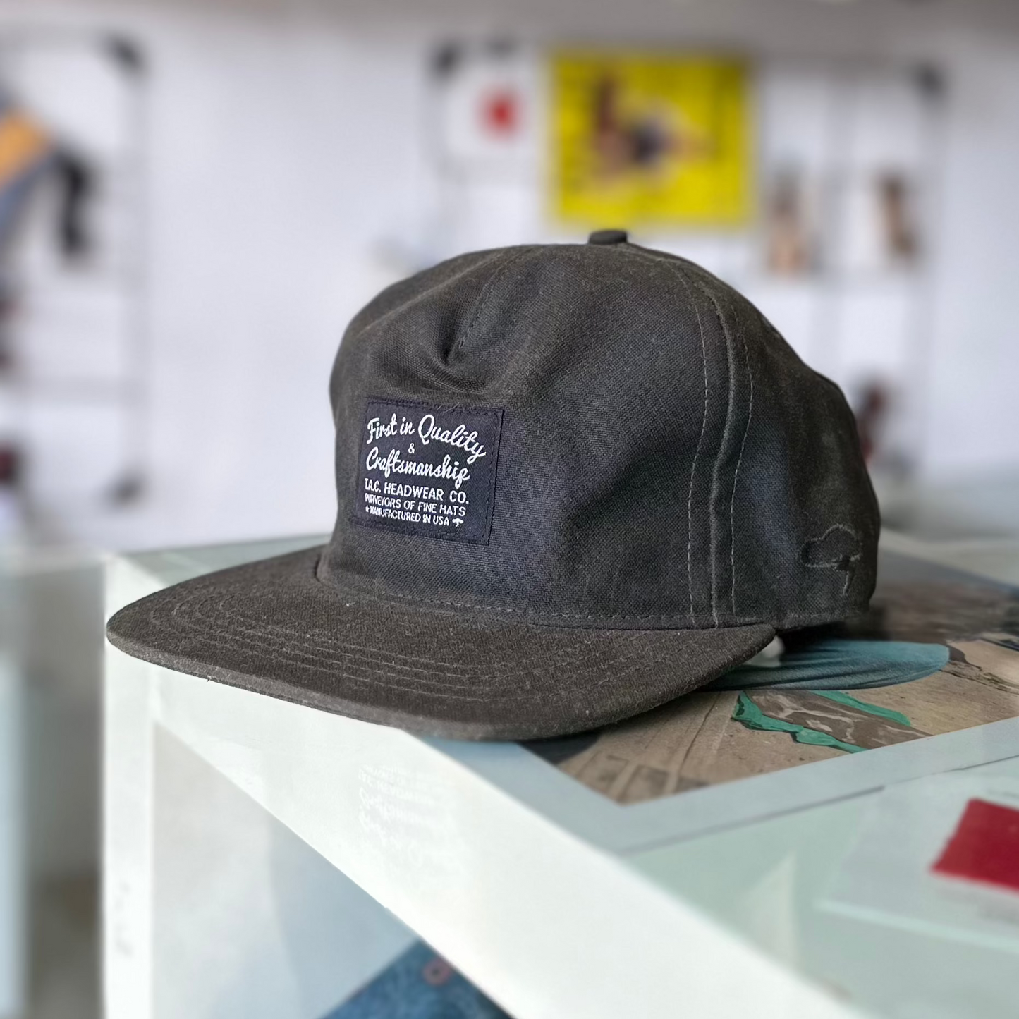 Ampal Creative - Snapback Wax II Olive