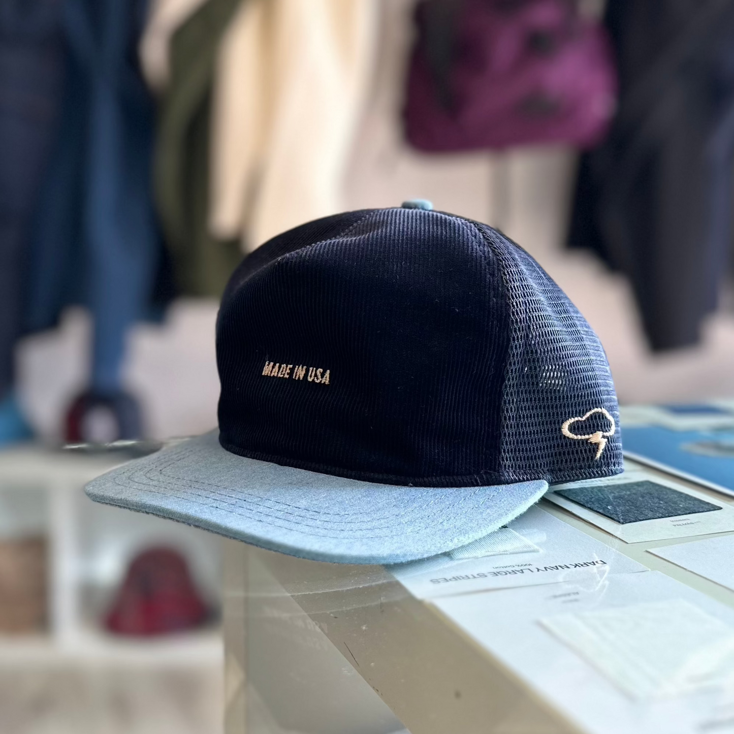 Ampal Creative - Snapback MADE IN USA Navy