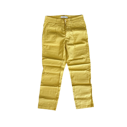 Maison Clochard - Trouser Mouette Regular Sunflower Yellow