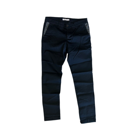 Maison Clochard - Trouser Mallard Gabardina Night Blue