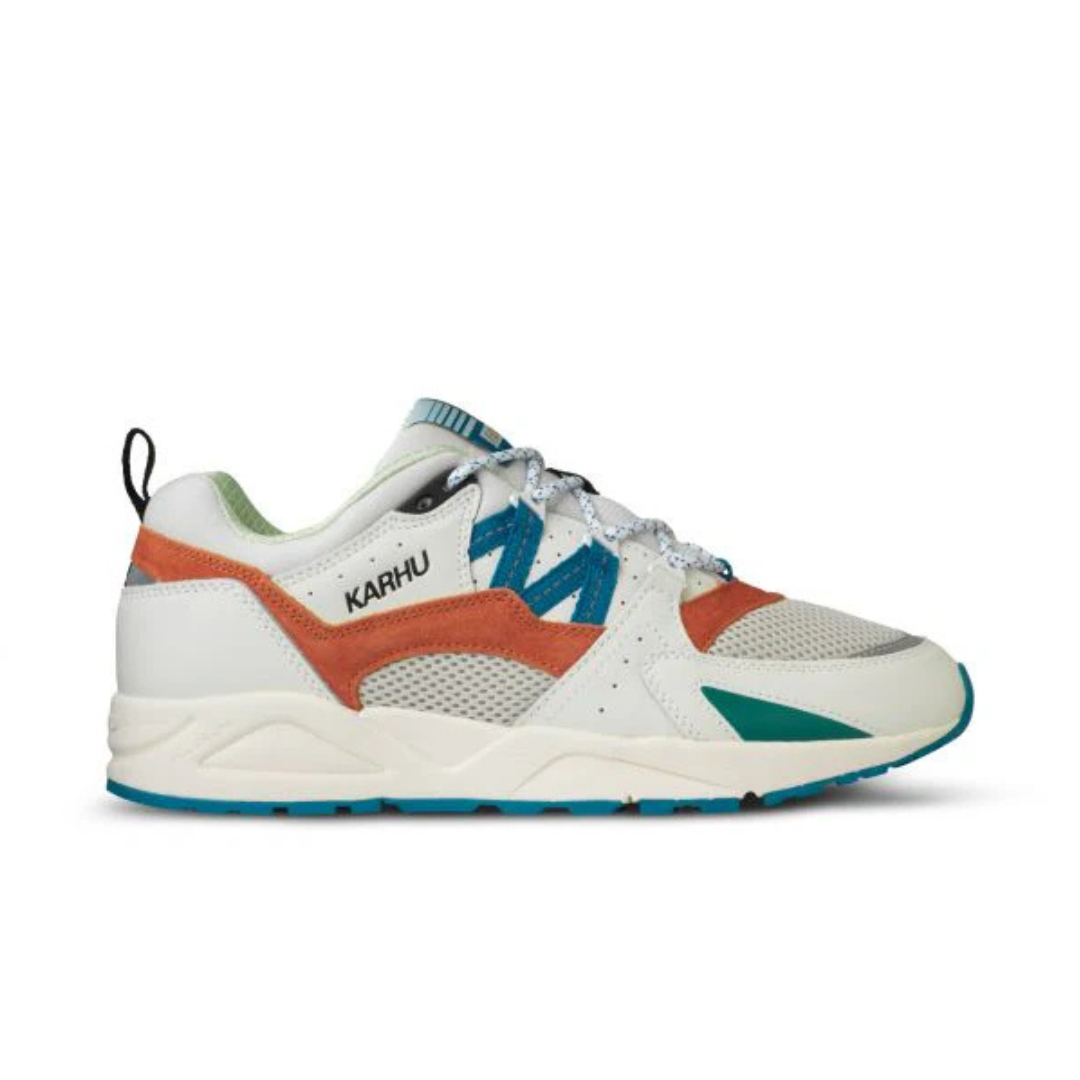 Karhu - Shoe Fusion 2.0 リリーホワイト/バーントオレンジ