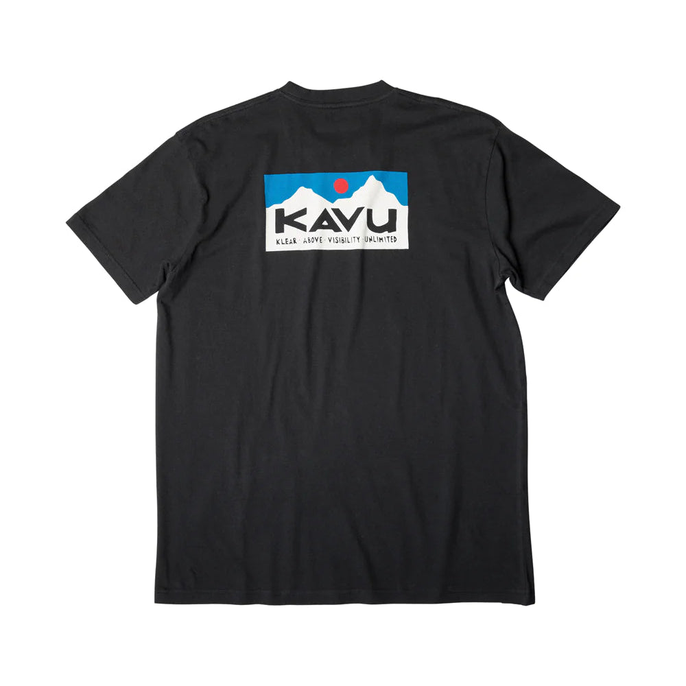 Kavu - T シャツ クレア アバブ エッチ アート ブラック