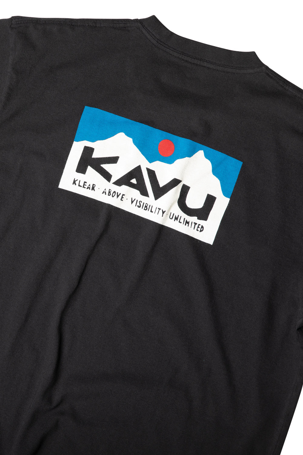 Kavu - T シャツ クレア アバブ エッチ アート ブラック