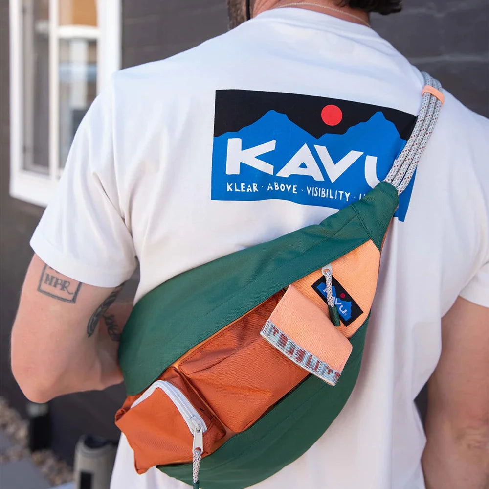 Kavu - T シャツ クリア アバブ エッチ アート オフホワイト