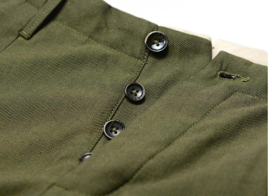 Nine In The Morning - Trouser Kent Chino 3D Olive Green
