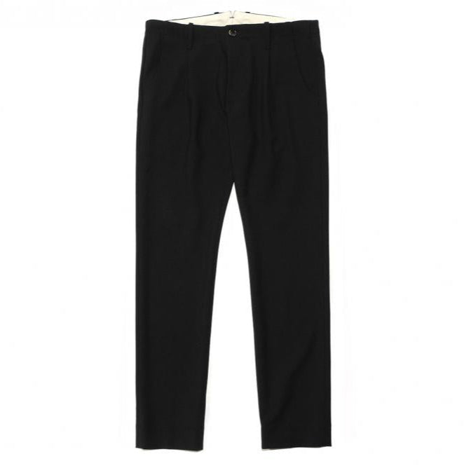 Nine In The Morning - Trouser Fold Slim Pences Black