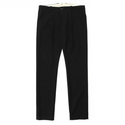 Nine In The Morning - Trouser Fold Slim Pences Black