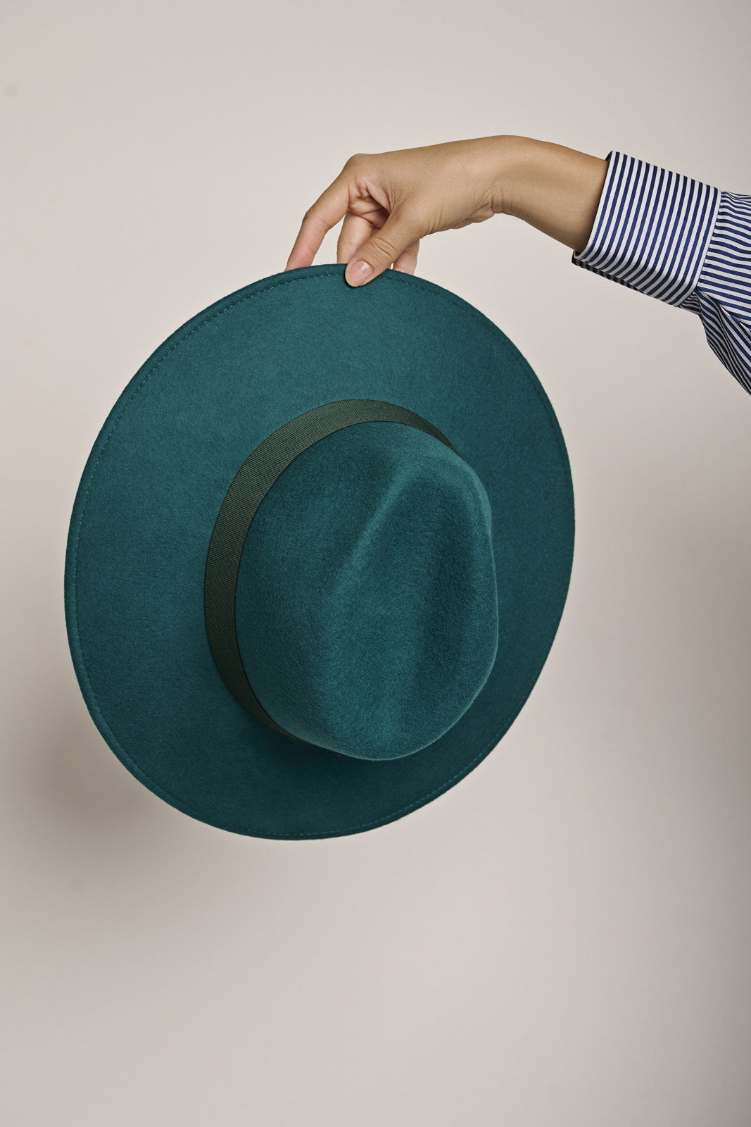 Eticlò - Hat Fedora Wool Emerald