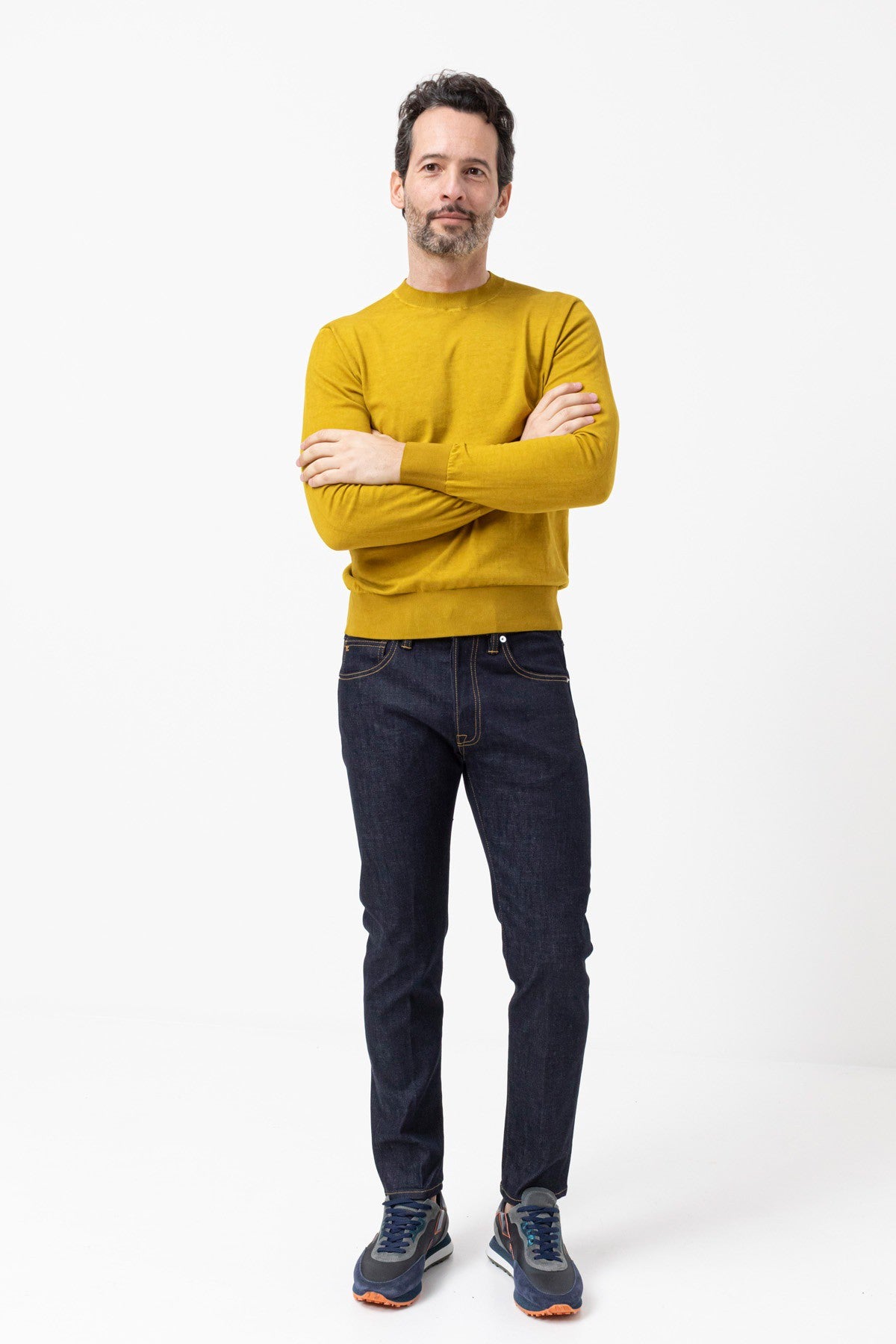 Nine In The Morning - Jeans Rock 5 Pocket Skinny Navy
