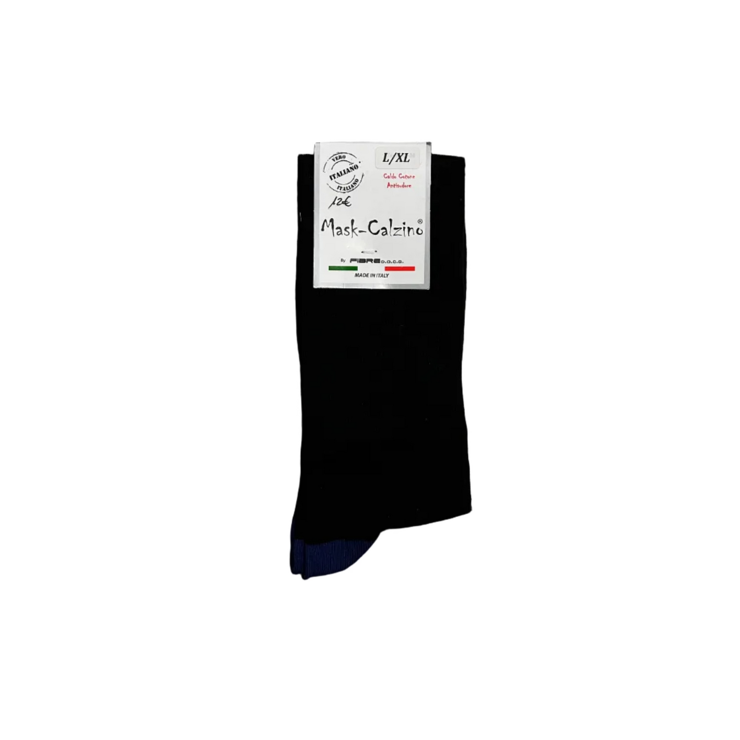 MaskCalzino - Long Sock Solid Color Blues Navy