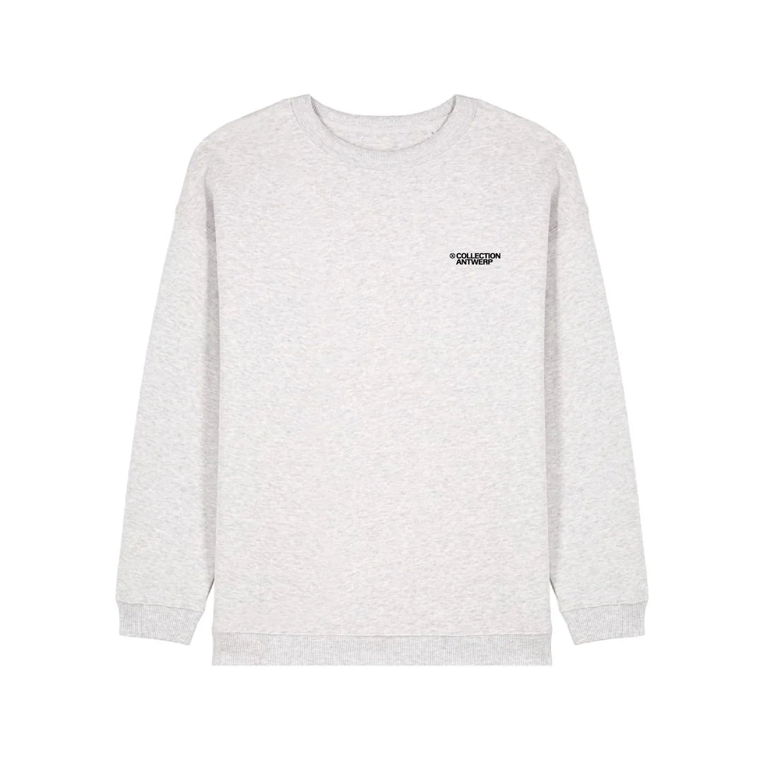 X Collection Antwerp - Sweater Oversize Off White Heather