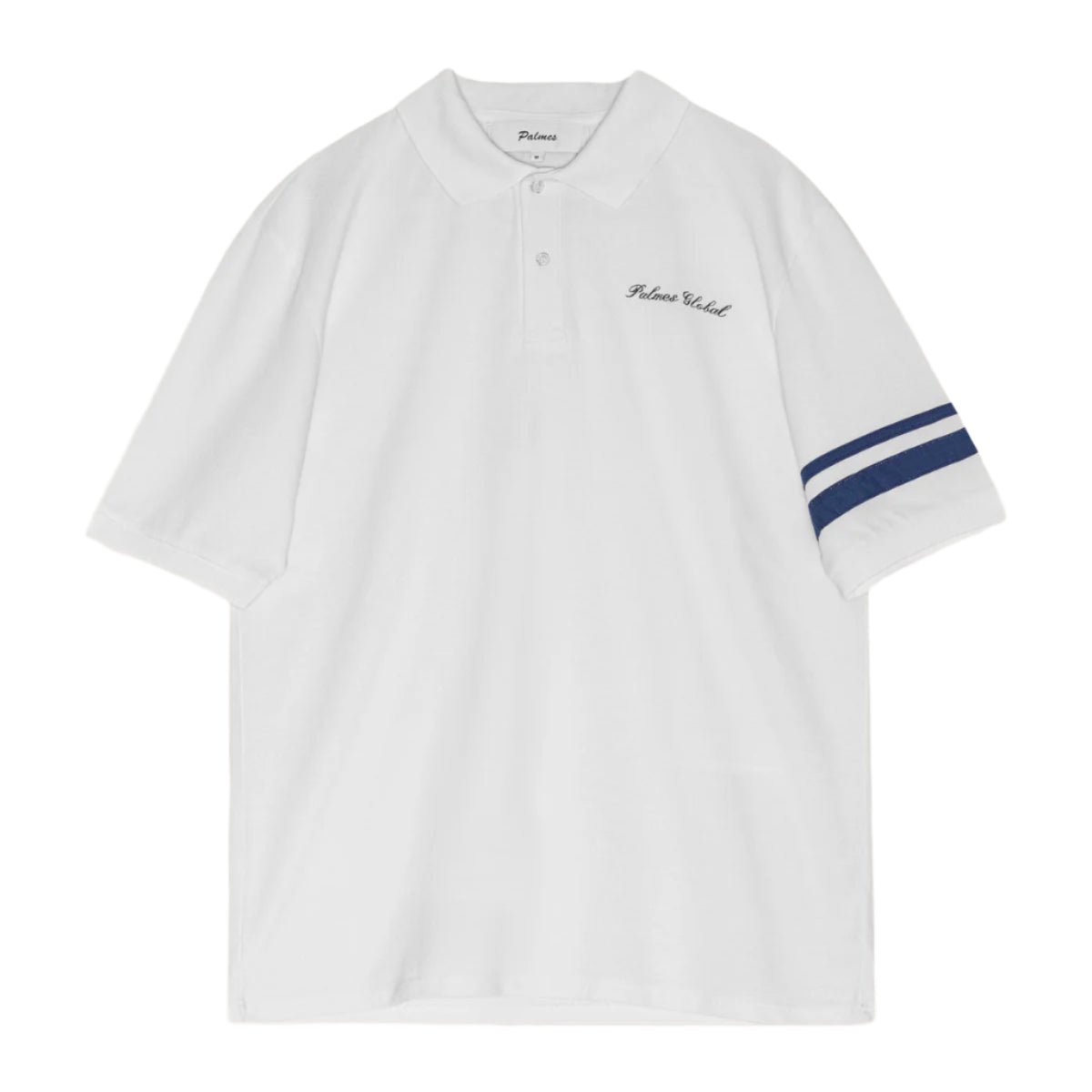 Palmes - Polo Global Pique White