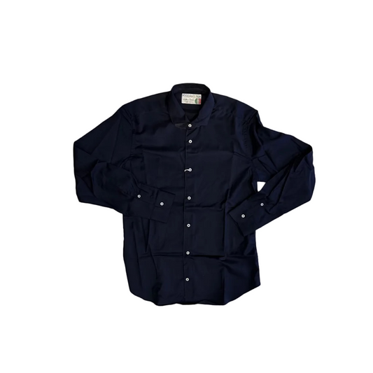 Poggianti 1958 - Shirt Firenze Merino Wool Reda Navy