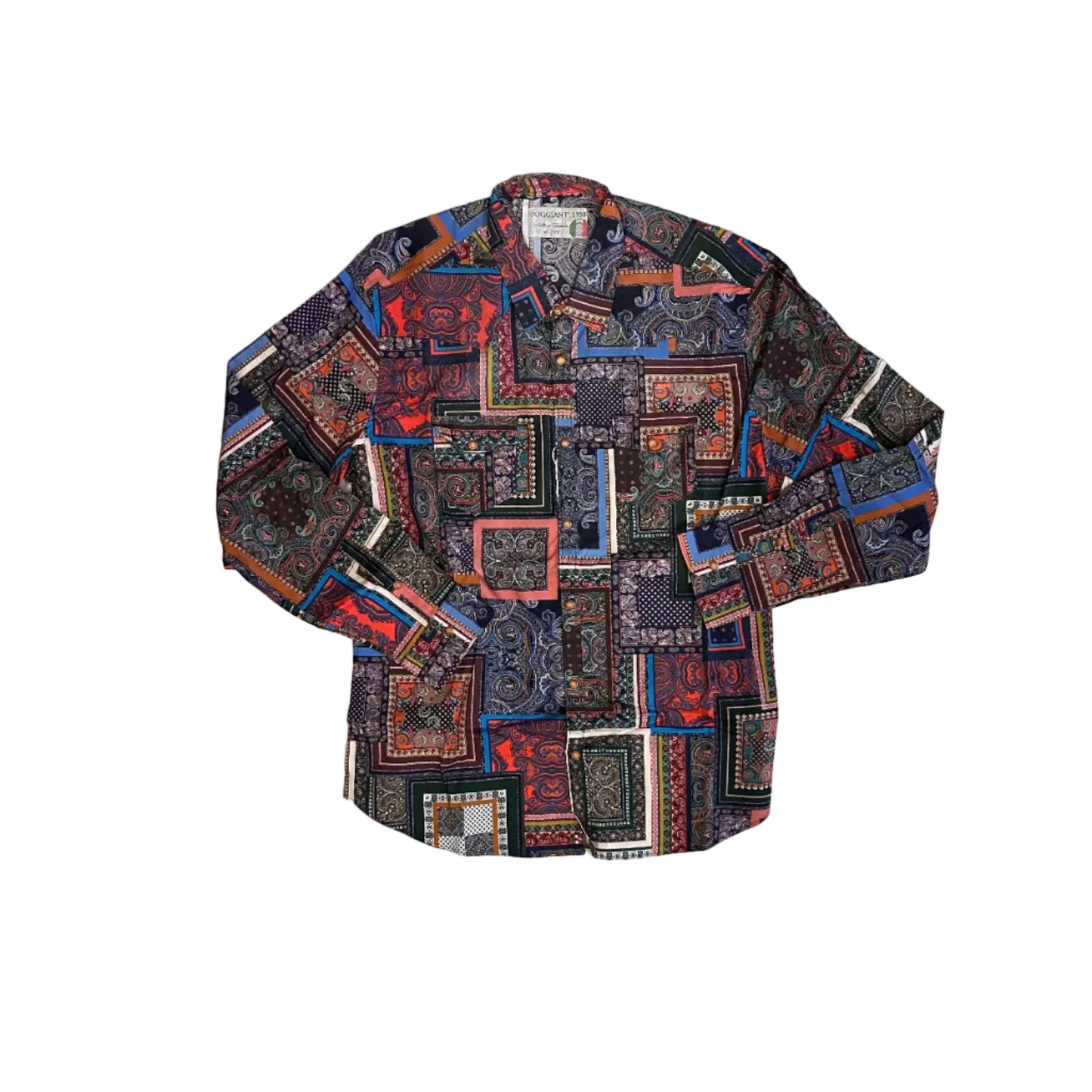 ポジャンティ 1958 - エンポリ ストレッチ 幾何学模様のシャツ